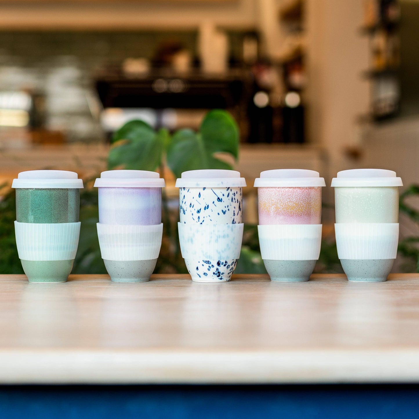 Mist Glazed Ceramic Coffee Mug