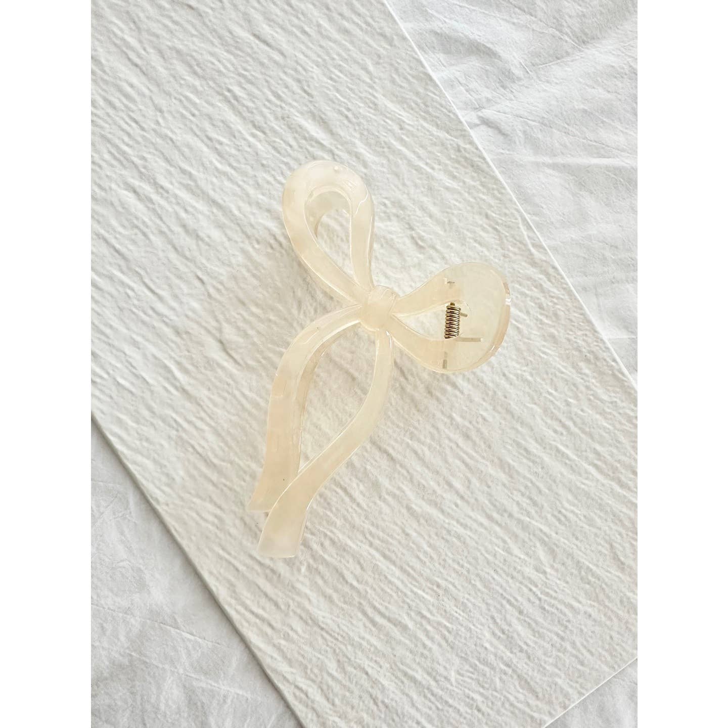 Assorted Ribbon Tie Hair Claws - BASHO JELLY