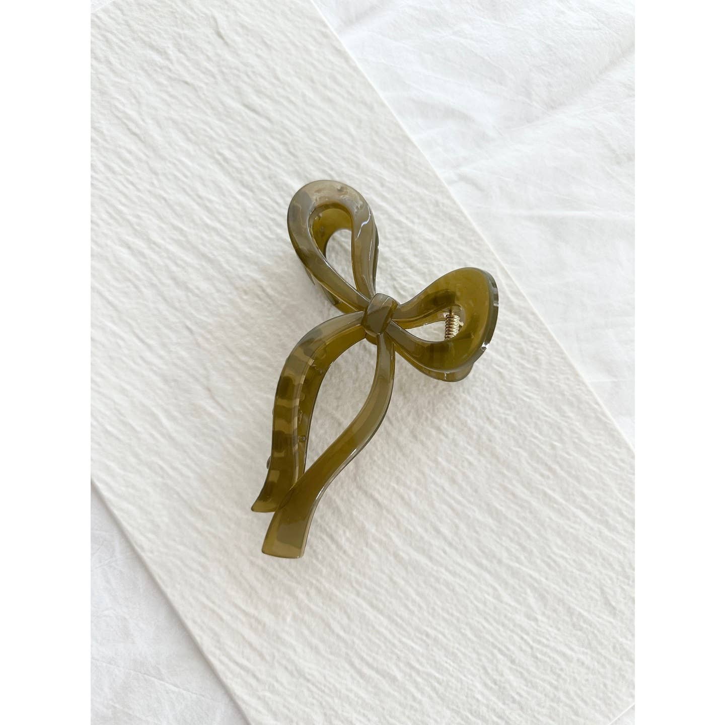 Assorted Ribbon Tie Hair Claws - BASHO JELLY