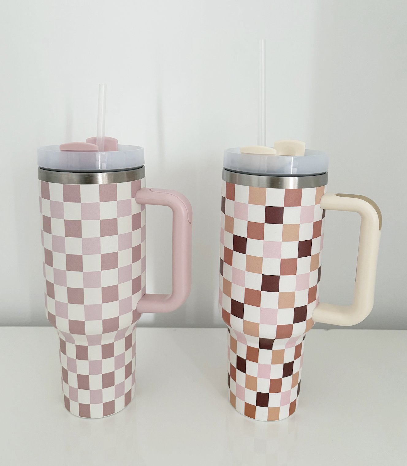 40oz Checkered Tumblers - LOMI
