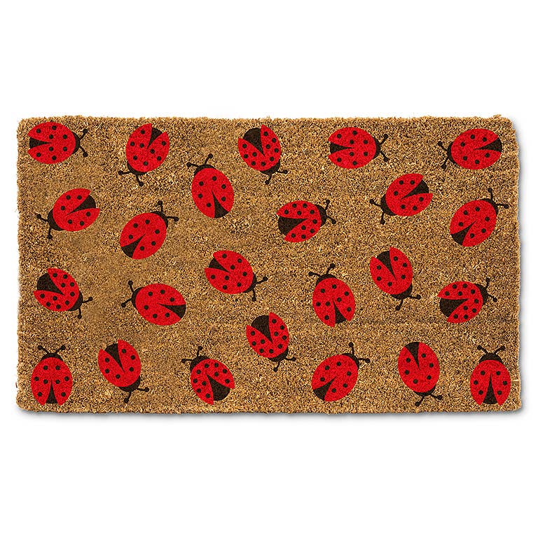 Allover Ladybugs Doormat-18x30"L-3278