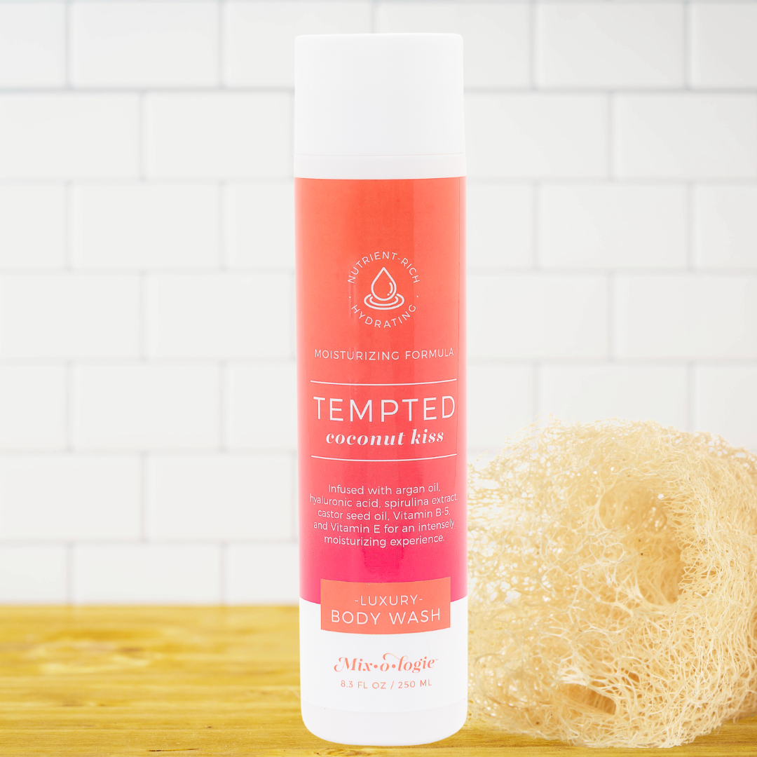 Tempted (coconut kiss)  Luxury Body Wash (8.3 Fl. Oz)