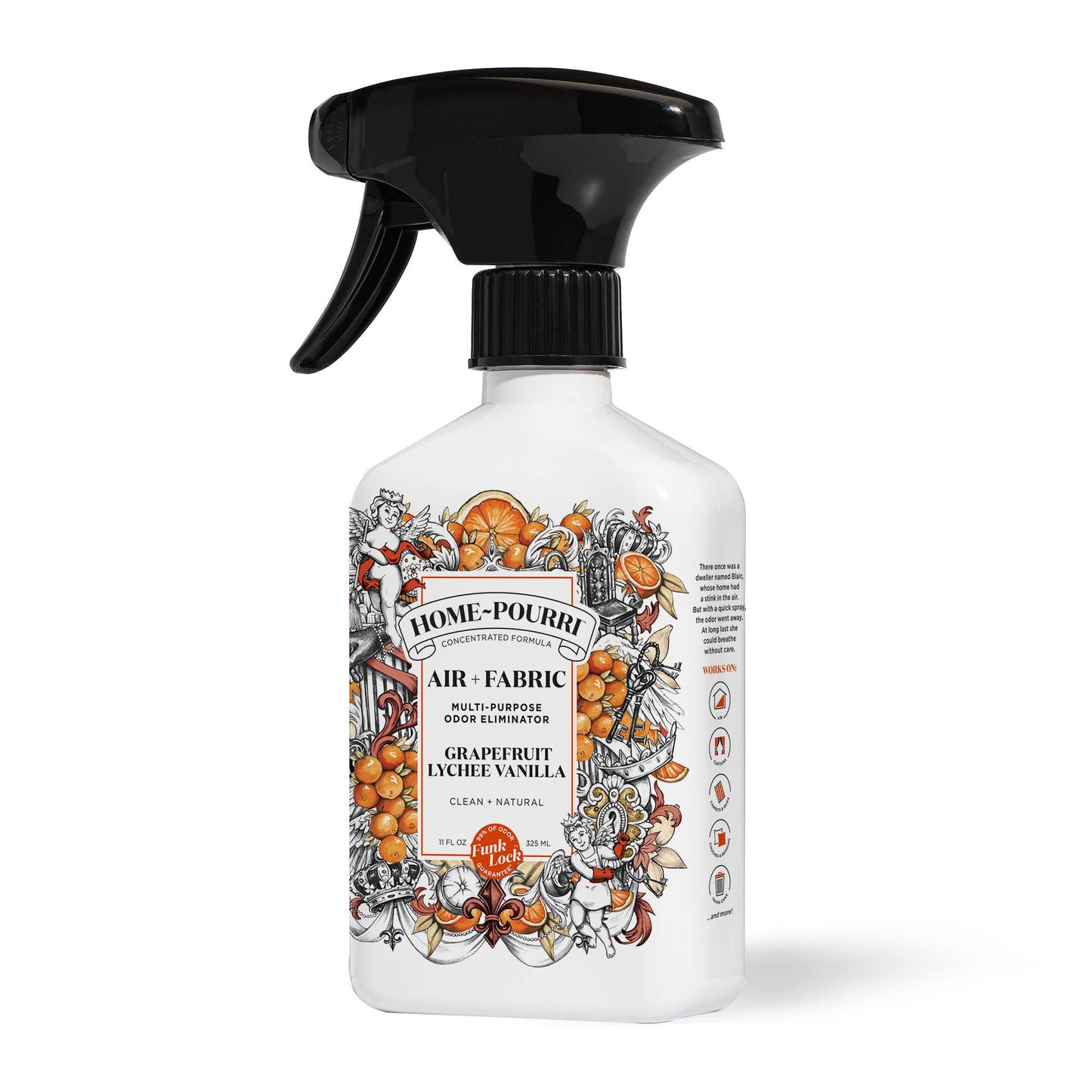 Home~Pourri Air + Fabric Grapefruit Lychee Vanilla 11oz