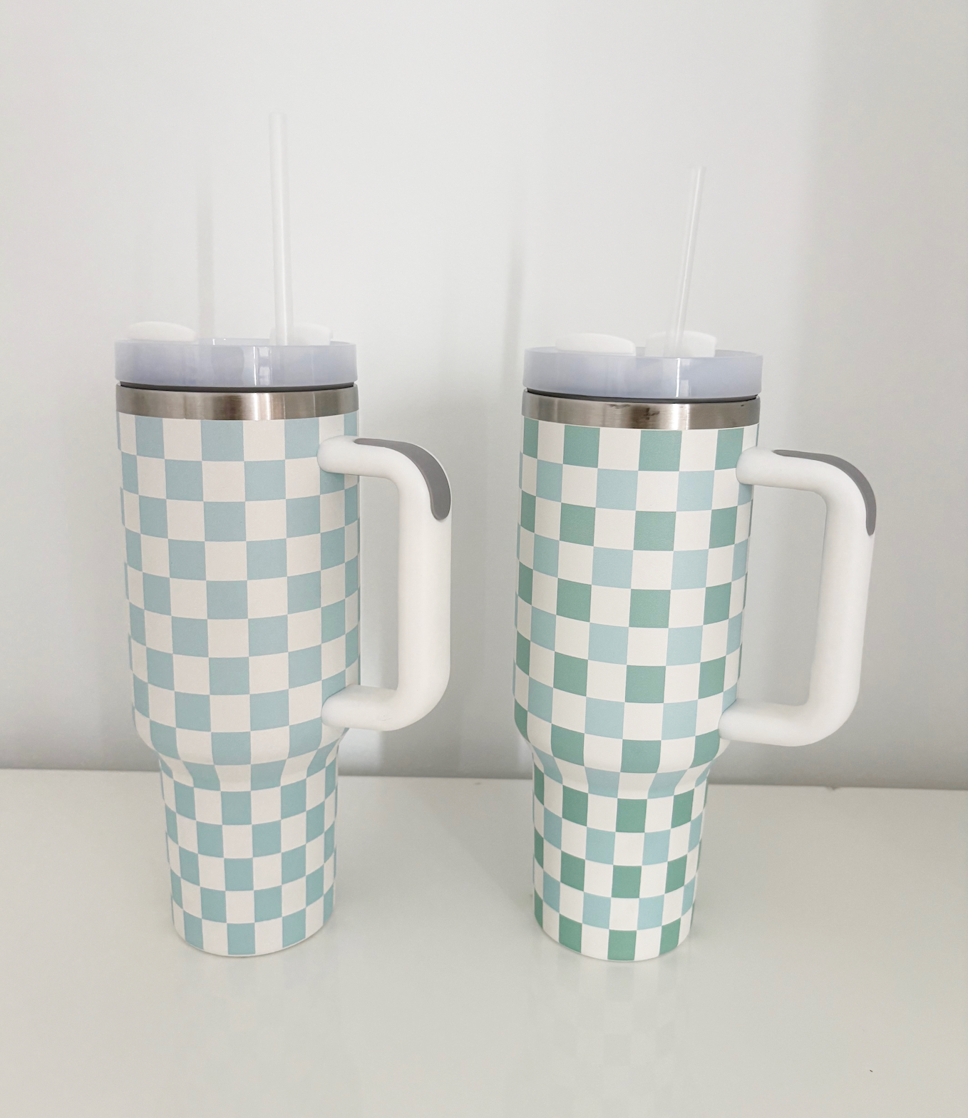 40oz Checkered Tumblers - LOMI