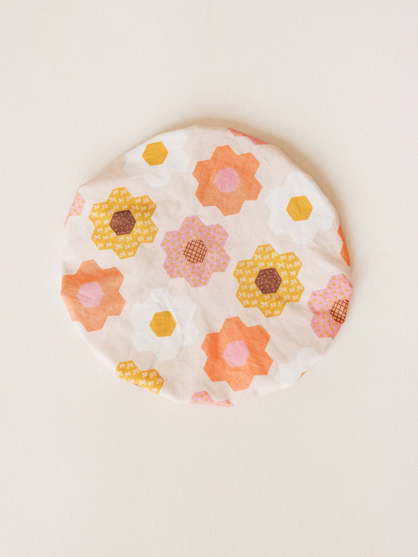 10.5" Flower Garden Bowl Cover | Dough Cover, Bread Baking
